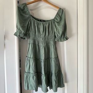 Trixxi Green Dress